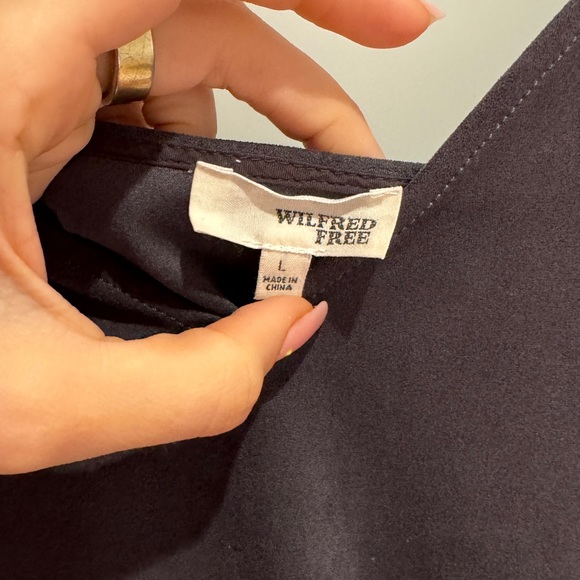 Wilfred Grey Soft Mini Dress - Picture 2 of 4